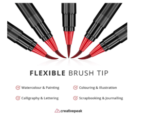 CreativePeak Watercolour Brush Pens